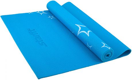 Коврик для йоги Starfit "FM-102", цвет: синий, 173 х 61 х 0,4 см