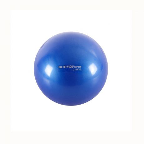 Мяч для фитнеса BodyForm Мяч для пилатеса BF-TB01 2,5 кг/15 см, BF-TB01-04, синий