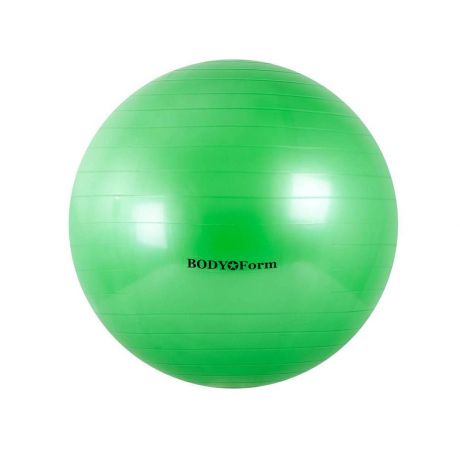 Мяч для фитнеса BodyForm BF-GB01, BF-GB01-05, зеленый