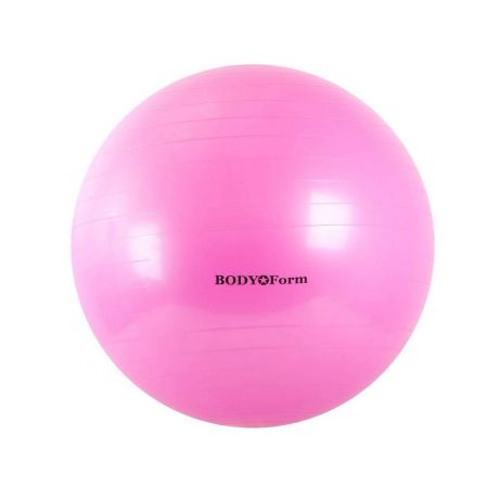 Мяч для фитнеса BodyForm BF-GB01, BF-GB01-06, розовый