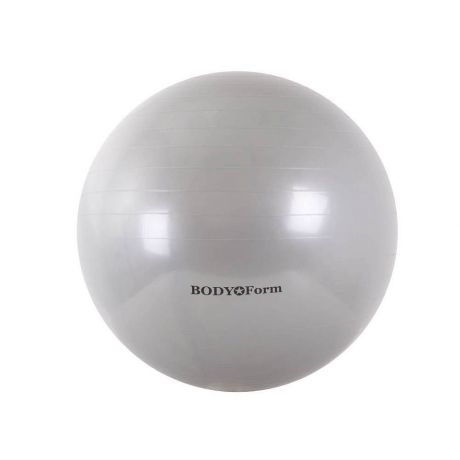 Мяч для фитнеса BodyForm BF-GB01, BF-GB01-07, серебристый