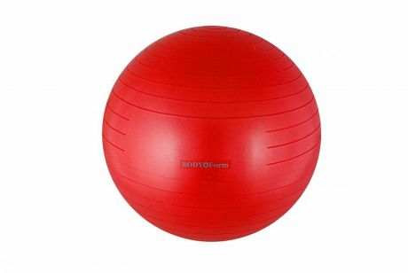 Мяч для фитнеса BodyForm BF-GB01AB, BF-GB01AB-07, красный