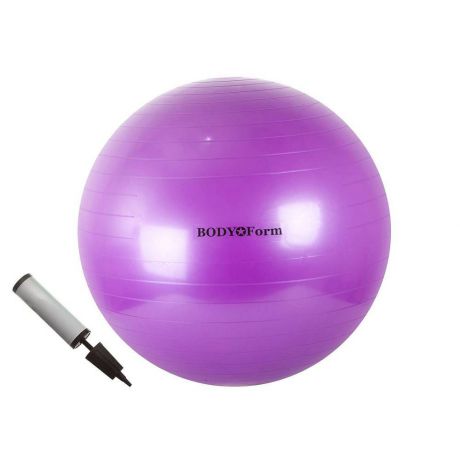 Мяч для фитнеса BodyForm BF-GBP01, BF-GBP01-05, фиолетовый