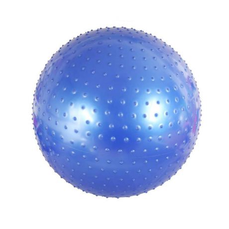 Мяч для фитнеса BodyForm массажный BF-MB01, синий