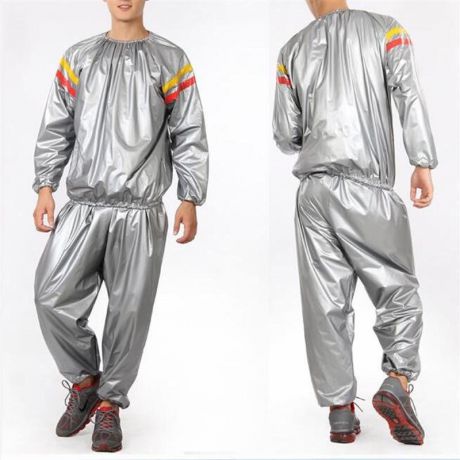 Костюм-сауна MARKETHOT Термический спортивный костюм -сауна, серый