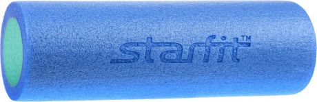 Ролик для йоги и пилатеса Starfit FA-501, синий, голубой, 15 х 15 х 45 см