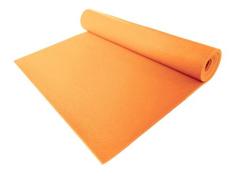 Коврик для йоги и фитнеса Rishikesh Ришикеш оранжевый 175 х 60 х 0,3, оранжевый