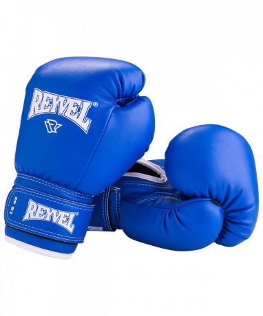 Перчатки боксерские REYVEL RV-101, 12oz, к/з, синий