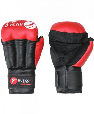 Перчатки для единоборств Rusco Перчатки для рукопашного боя, красный, черный