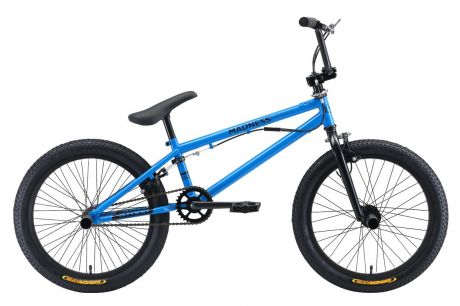 Велосипед STARK Madness BMX 3 2019, голубой, черный