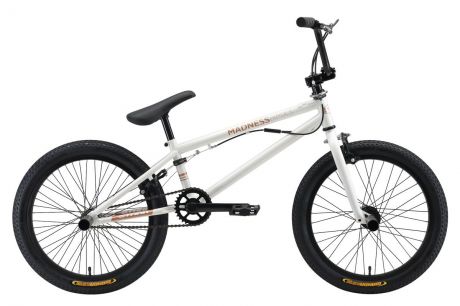 Велосипед STARK Madness BMX 3 2019, белый