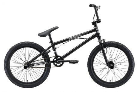 Велосипед STARK Madness BMX 1 2019, серый, серый металлик, черный