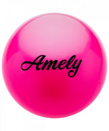 Мяч для художественной гимнастики Amely AGB, розовый