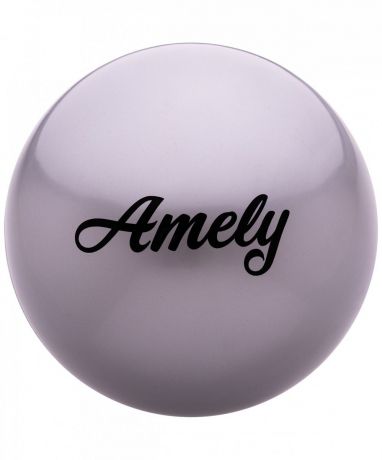 Мяч для художественной гимнастики Amely AGB, серый