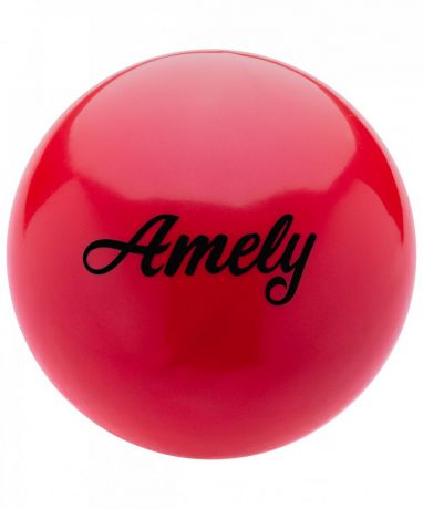 Мяч для художественной гимнастики Amely AGB, красный