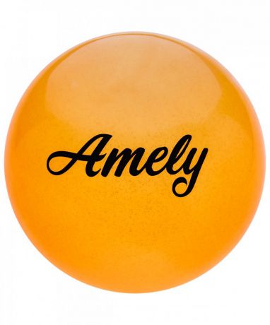 Мяч для художественной гимнастики Amely AGB, оранжевый