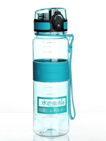 Бутылка для воды UZSPACE Magic Ion, Цвет: Зеленый, 500 мл