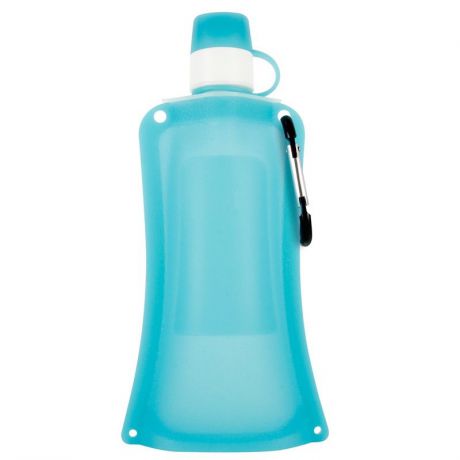 Силиконовая складная бутылка-мешок для воды на велосипед, спортивная бутылка для воды складная (гол.)