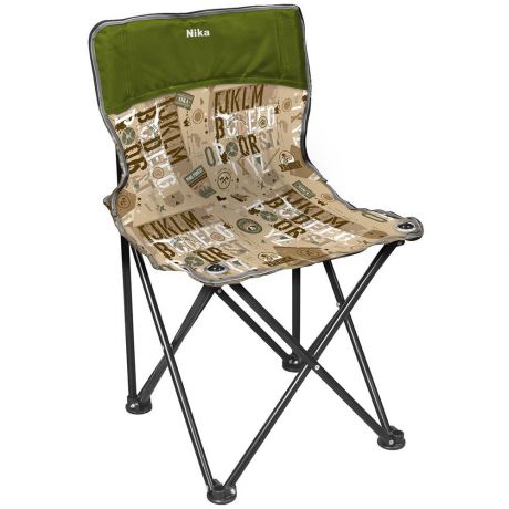 Кресло раскладное NIKA ПСП3 сафари, бежевый, зеленый