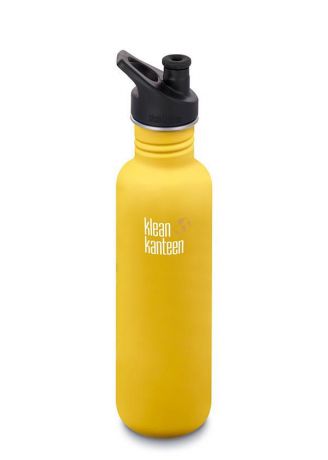 Бутылка для воды Klean Kanteen CLASSIC SPORT 27oz (800 мл), желтый