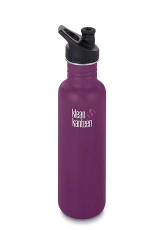 Бутылка для воды Klean Kanteen CLASSIC SPORT 27oz (800 мл), фиолетовый
