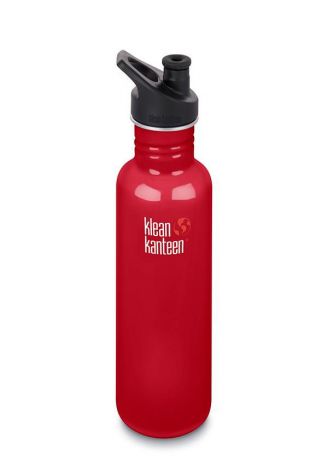 Бутылка для воды Klean Kanteen CLASSIC SPORT 27oz (800 мл), красный