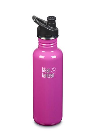 Бутылка для воды Klean Kanteen CLASSIC SPORT 27oz (800 мл), розовый