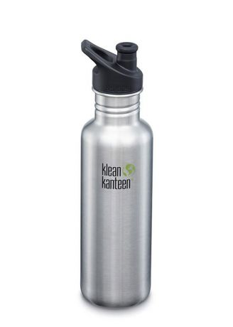 Бутылка для воды Klean Kanteen CLASSIC SPORT 27oz (800 мл), серебристый