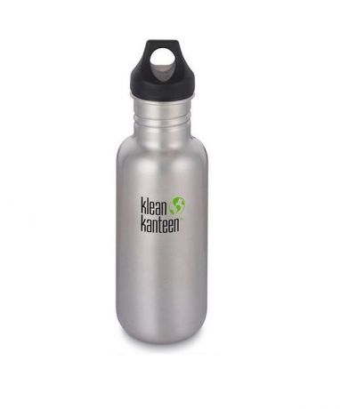 Бутылка для воды Klean Kanteen CLASSIC LOOP 18OZ (532 МЛ), серебристый