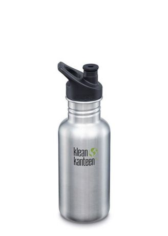 Бутылка для воды Klean Kanteen CLASSIC SPORT 18OZ (532 МЛ), серебристый