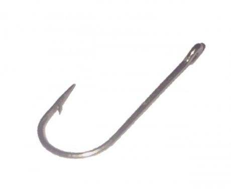 Крючок рыболовный AGP Crystal, AGP_K_445, серый металлик, 10