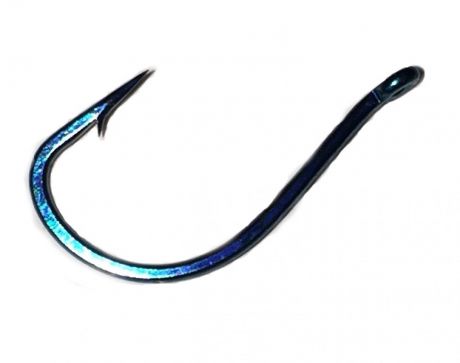 Крючок рыболовный AGP S100, голубой, синий, темно-синий, 10