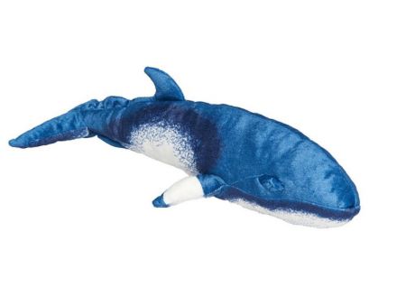 Мягкая игрушка АБВГДЕЙКА Голубой кит синий