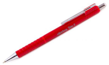 Ручка шариковая Rotring Tikky Ii, 1904628, Красный, Синие Чернила
