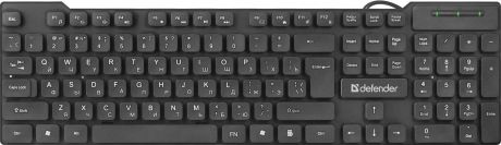 Проводная клавиатура Defender OfficeMate HB-260, 45260, черный