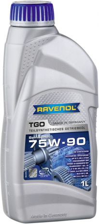 Масло трансмиссионное Ravenol "TGO", полусинтетическое, 75W-90 GL-5, 1 л