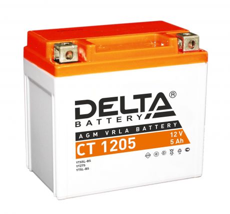 Аккумулятор для мототехники Delta CT 1205