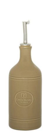 Бутылка для масла и уксуса Emile Henry "Natural Chic", цвет: мускат, 450 мл