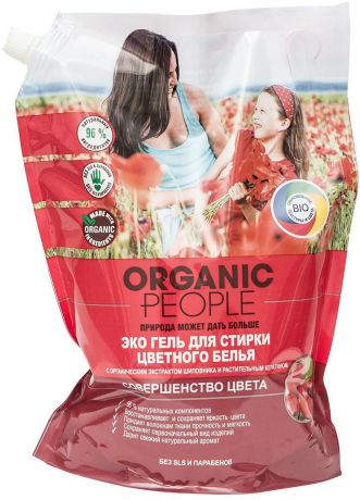 Жидкое средство для стирки Organic People Для стирки цветного белья