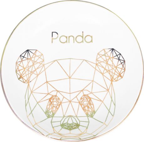 Декоративная тарелка Magic Home Панда, белый