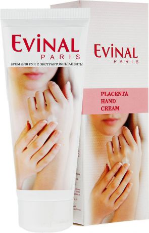 Крем для рук "Evinal" с экстрактом плаценты, 75 мл