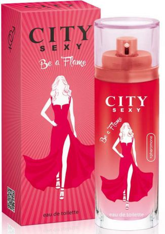 Туалетная вода City Parfum City Sexy Be a Flame, женская, 60 мл