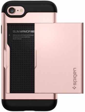 Чехол для сотового телефона SGP Slim Armor CS (042CS20454) для iPhone 7/8, розовый