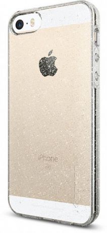 Чехол для сотового телефона SGP Liquid Air Glitter (041CS21959) для iPhone 5/5S/SE, прозрачный