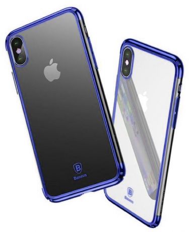 Чехол для сотового телефона Minju (WIAPIPHX-MJ03) для Apple iPhone X, синий