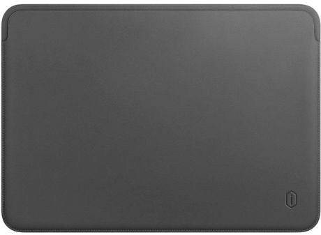 Чехол для ноутбука Wiwu Skin Pro Leather для MacBook 12, серый