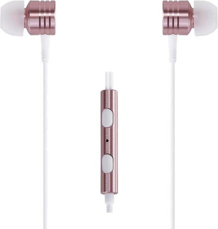 Наушники 1MORE Xiaomi E1003 Rose Gold Piston Classic In-Ear Headphones, розовый