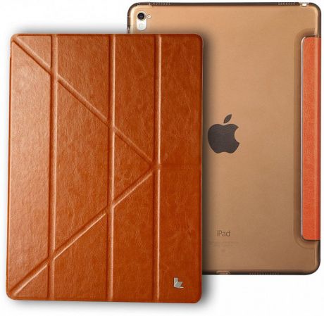 Чехол для планшета Jison PU Leather JS-PRO-10R для iPad Pro 12.9, коричневый