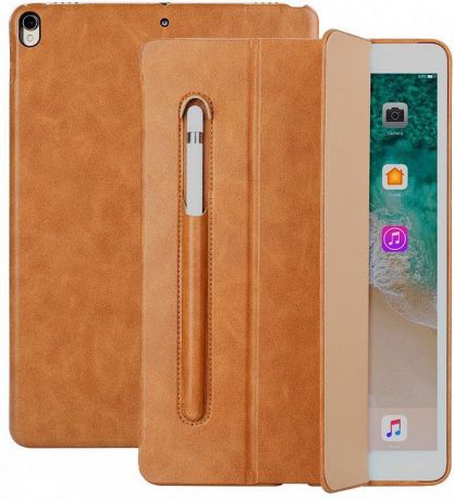 Чехол для планшета Jison PU Leather JS-PRO-31M для iPad Pro 10.5, коричневый