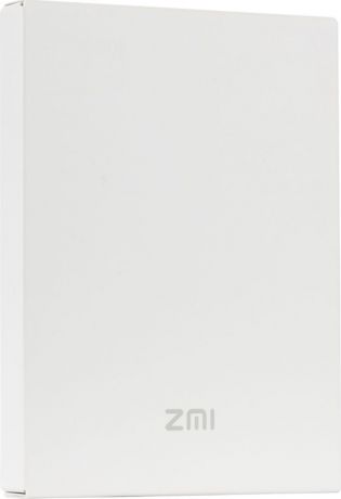 Внешний аккумулятор Xiaomi QB805 Power Bank Mi ZMI, White (5 000 mAh)